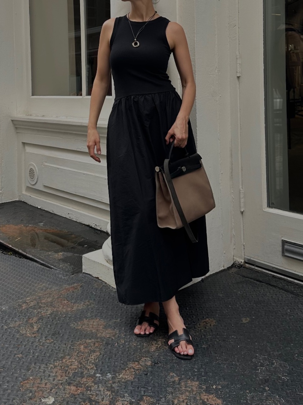 Mango black cotton dress - Picture 6 of 6